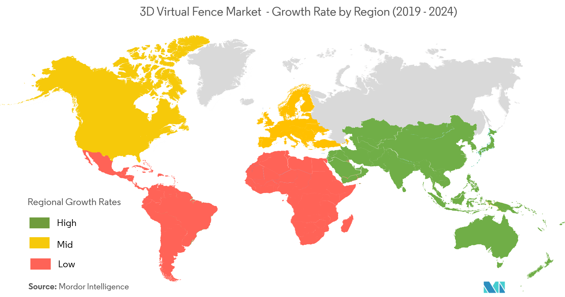 3d virtual fence market